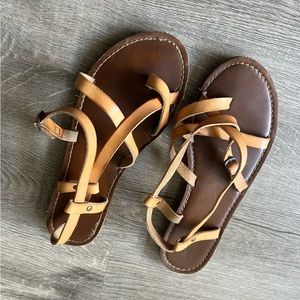 Tan Sandals